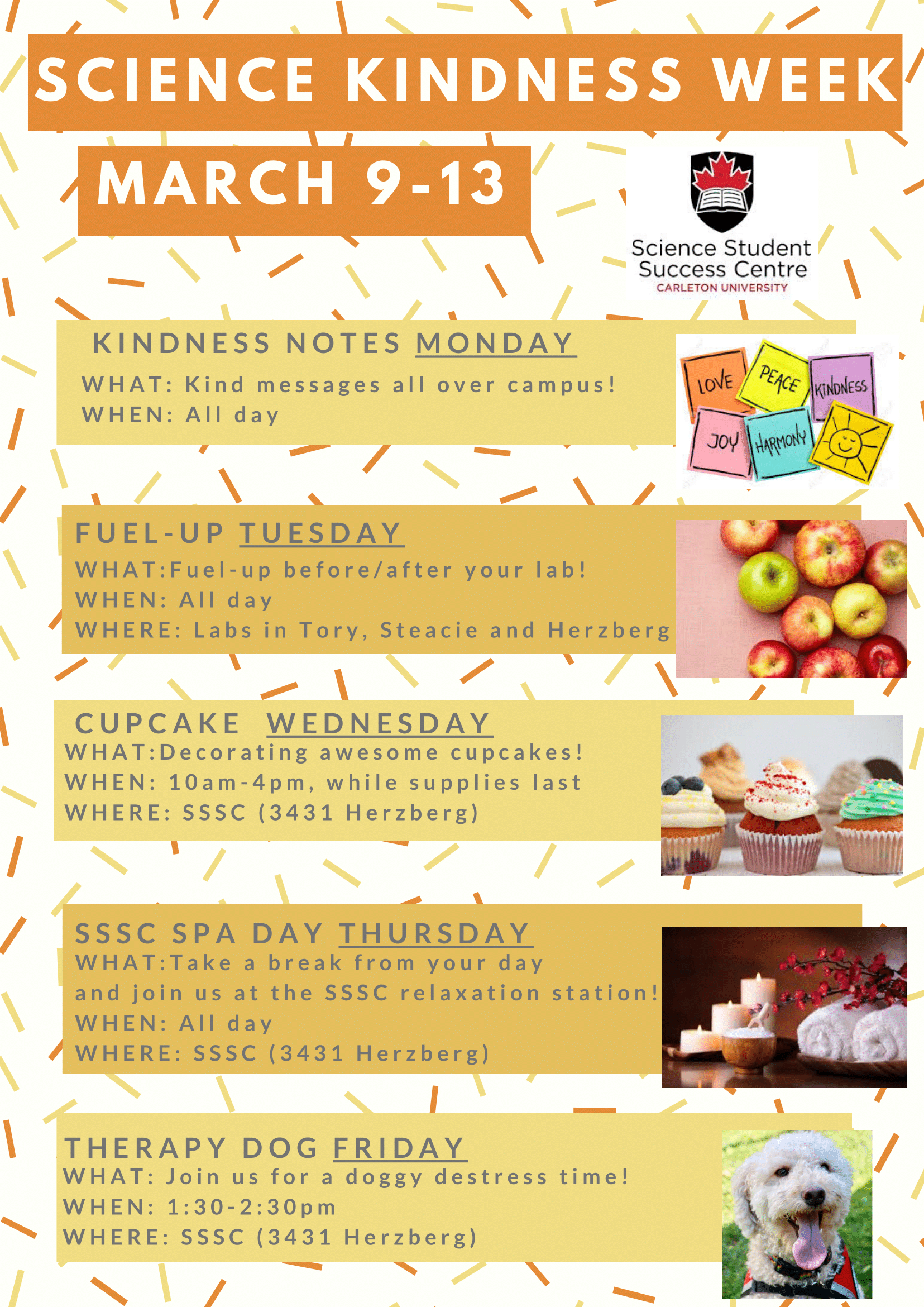 Poster for Science Kindness Week 
